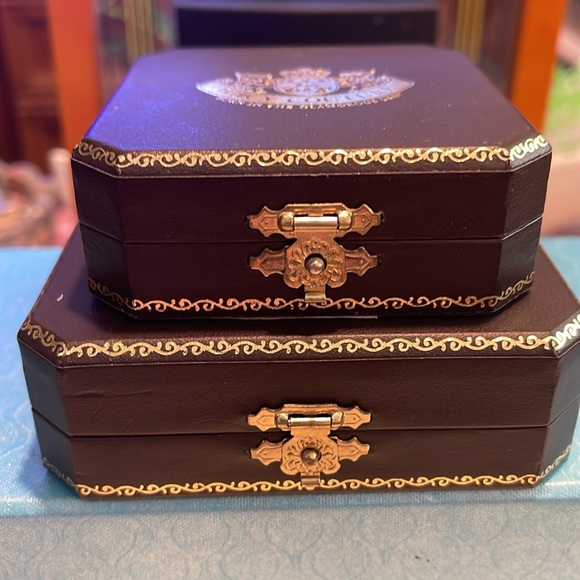 BUNDLE OF 2 JUICY COUTURE-BEVELED EDGE JEWELRY BOX - Picture 2 of 9